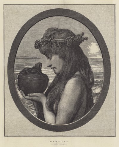 Pandora by Lawrence Alma Tadema